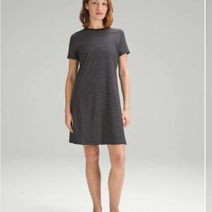 lululemon athletica Classic-Fit Cotton Blend T-Shirt Dress